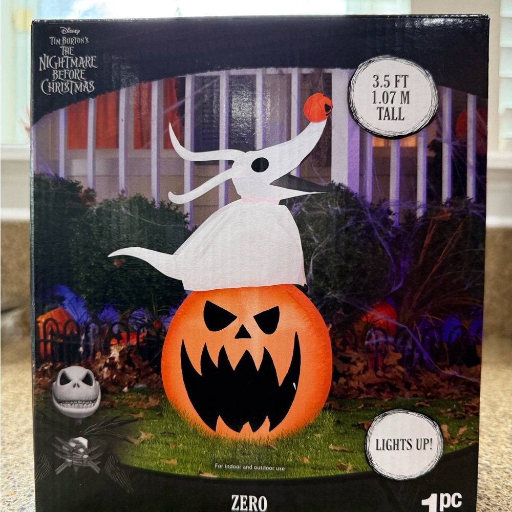 Disney Zero Light Up Inflatable Halloween outdoor decoration